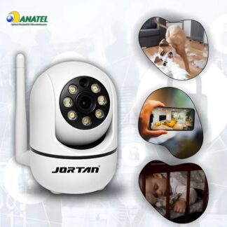 Câmera De Segurança Babá Eletrônica Pets Visão Noturna E Som