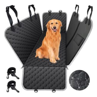 Capa Para Assento de Carro Para Cães E Gatos Capa Para Proteção Bancos Do Carro Acessórios Para Carros Capa Impermeável Mancro 6009 Cor Preta
