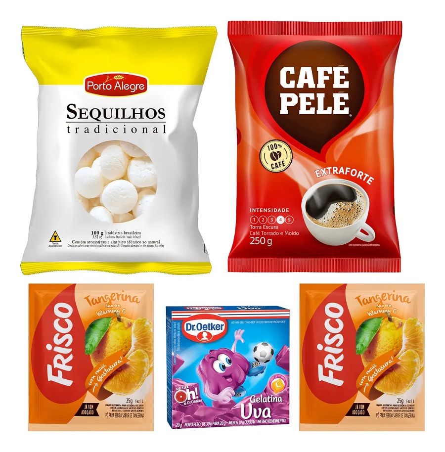 Cesta Básica Completa Produtos De Qualidade 14 Itens - Imagem 2