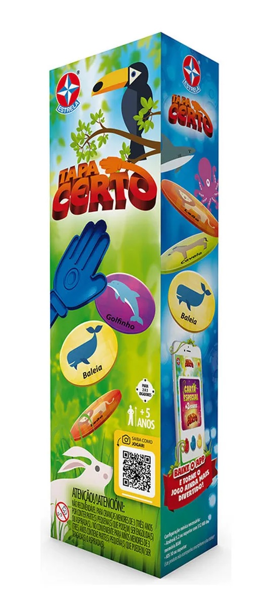 Jogo Tapa Certo Estrela - Estrela