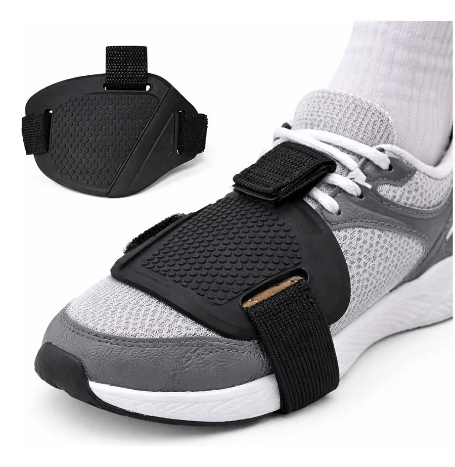 Protetor De Tênis Sapato Moto Pedal Marchas Preto
